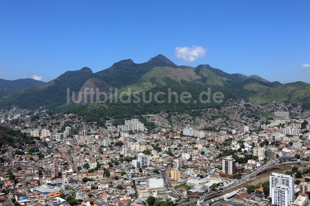 Luftbild Rio de Janeiro - Stadtzentrum im Innenstadtbereich in Rio de Janeiro in Rio de Janeiro, Brasilien