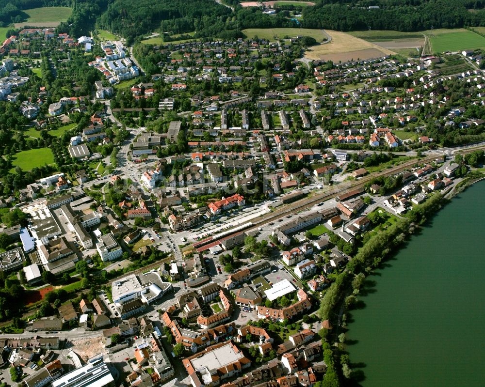 Rippolingen von oben - Stadtzentrum im Innenstadtbereich in Rippolingen im Bundesland Baden-Württemberg, Deutschland