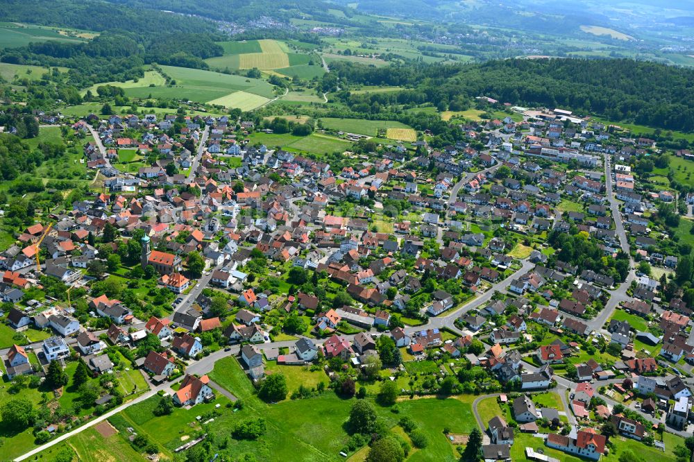 Luftbild Rottenberg - Stadtzentrum im Innenstadtbereich in Rottenberg im Bundesland Bayern, Deutschland