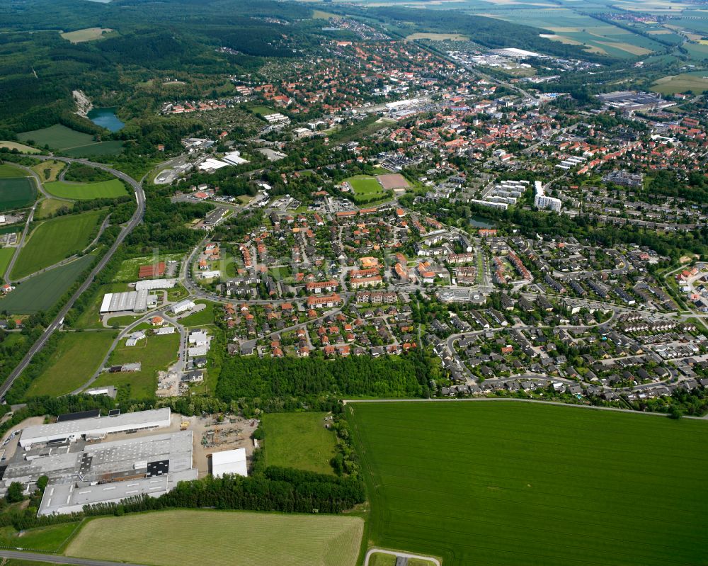 Luftbild Salzgitter - Stadtzentrum im Innenstadtbereich in Salzgitter im Bundesland Niedersachsen, Deutschland