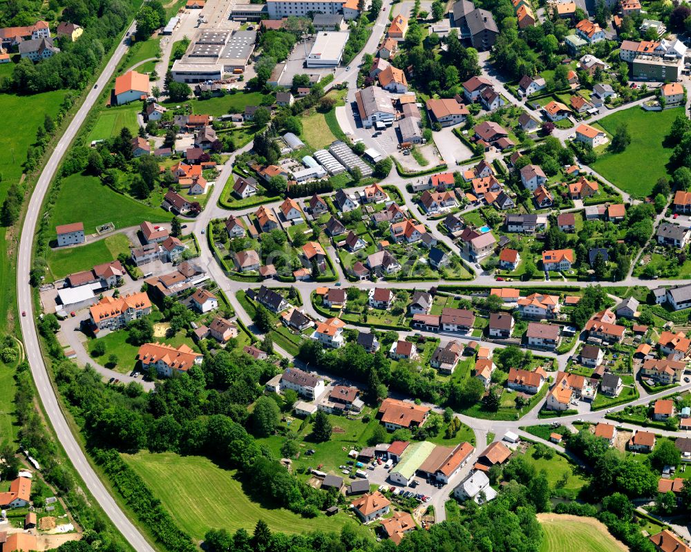 Luftbild Sattlmühle - Stadtzentrum im Innenstadtbereich in Sattlmühle im Bundesland Bayern, Deutschland