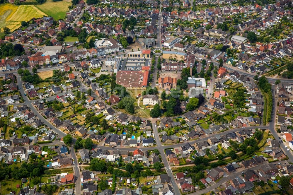 Luftbild Selm - Stadtzentrum im Innenstadtbereich in Selm im Bundesland Nordrhein-Westfalen