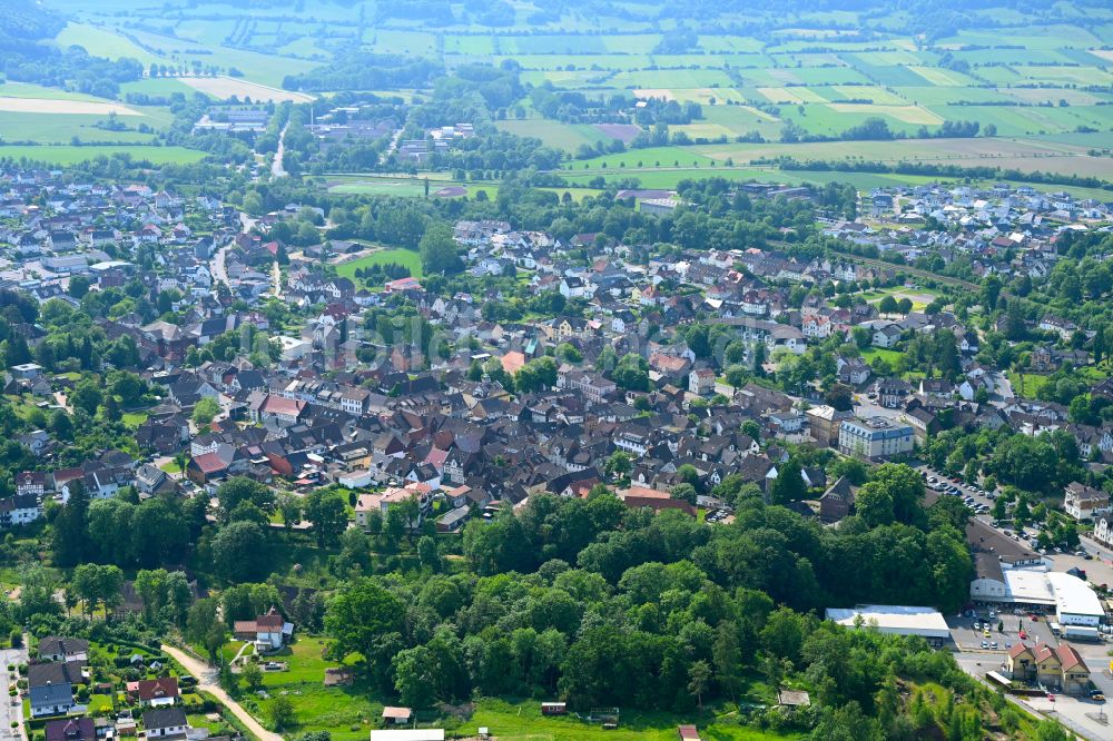 Luftaufnahme Stadtoldendorf - Stadtzentrum im Innenstadtbereich in Stadtoldendorf im Bundesland Niedersachsen, Deutschland