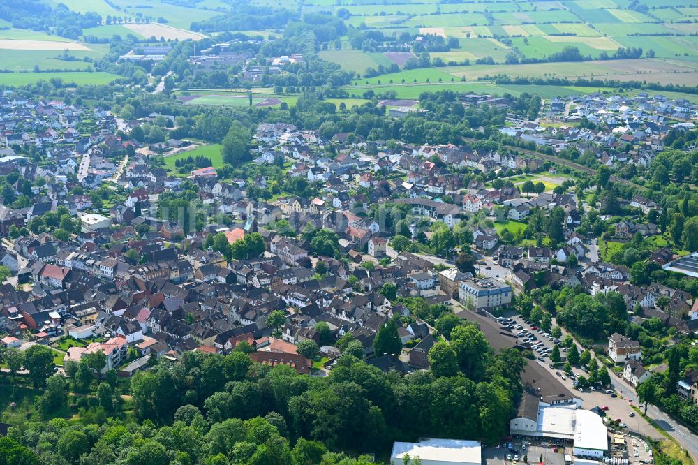 Stadtoldendorf von oben - Stadtzentrum im Innenstadtbereich in Stadtoldendorf im Bundesland Niedersachsen, Deutschland