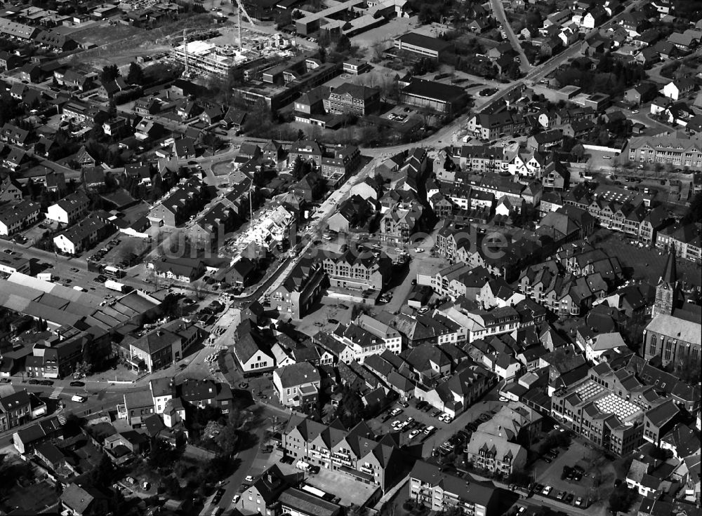 Luftaufnahme Straelen - Stadtzentrum im Innenstadtbereich in Straelen im Bundesland Nordrhein-Westfalen, Deutschland