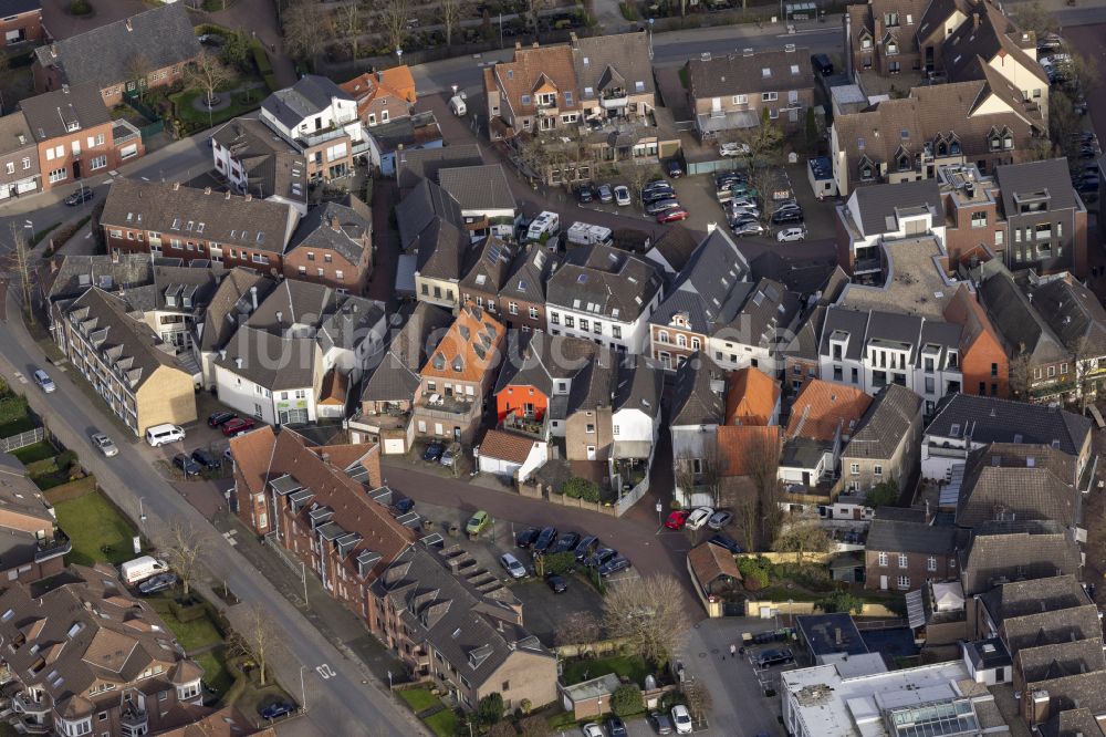 Luftaufnahme Straelen - Stadtzentrum im Innenstadtbereich in Straelen im Bundesland Nordrhein-Westfalen, Deutschland