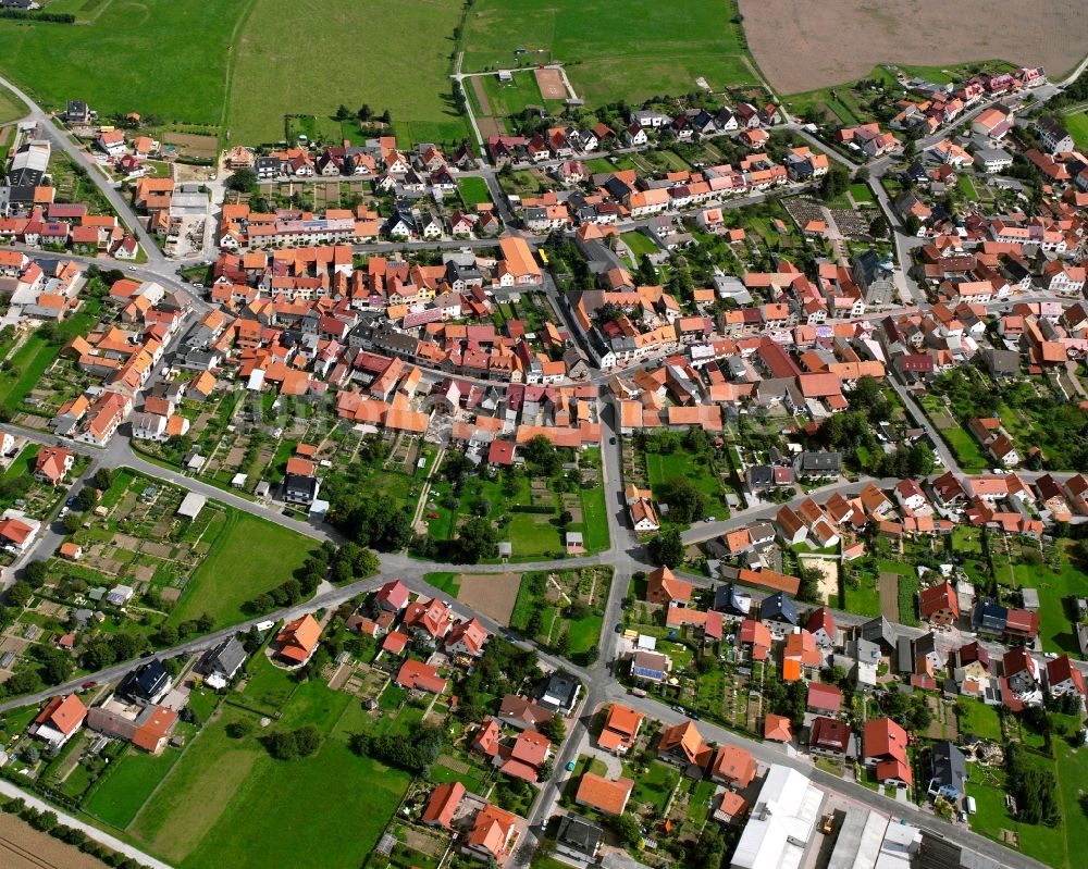 Luftbild Struth - Stadtzentrum im Innenstadtbereich in Struth im Bundesland Thüringen, Deutschland