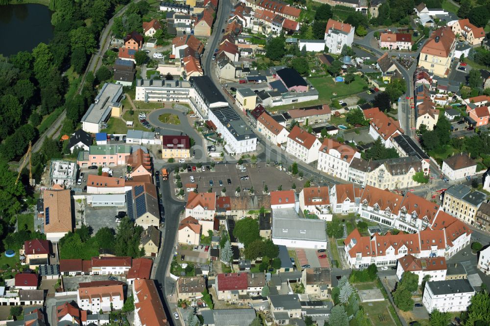 Taucha Aus Der Vogelperspektive Stadtzentrum Im Innenstadtbereich In Taucha Im Bundesland