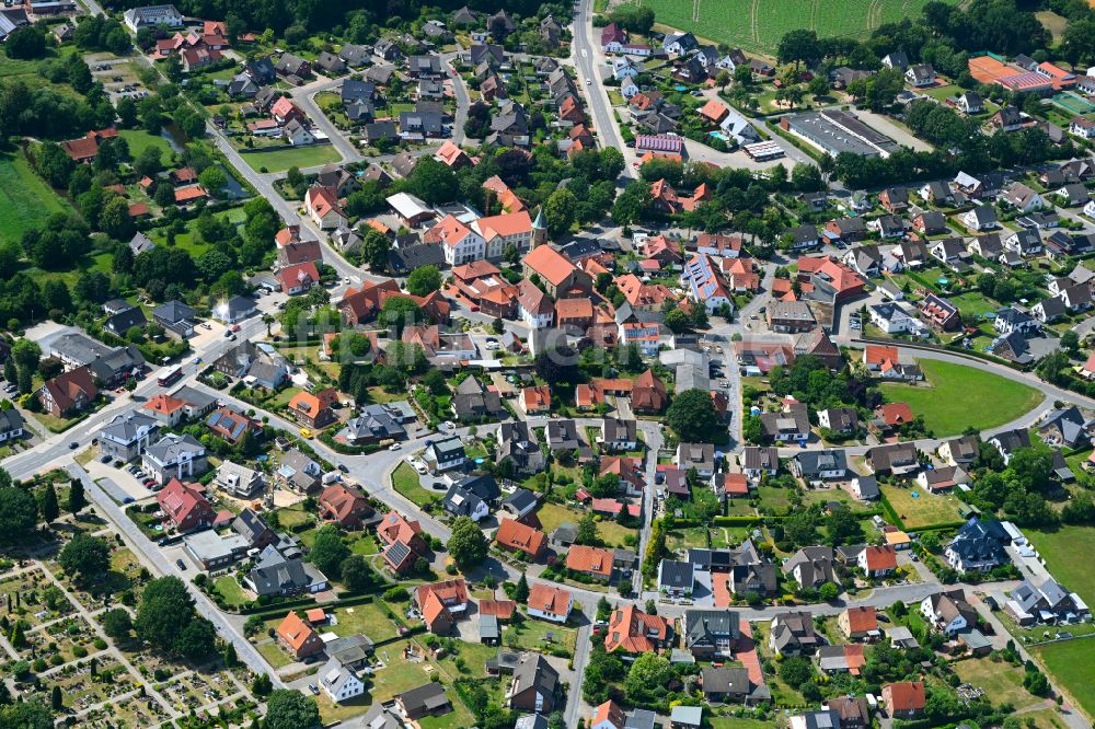 Luftbild Venne - Stadtzentrum im Innenstadtbereich in Venne im Bundesland Niedersachsen, Deutschland