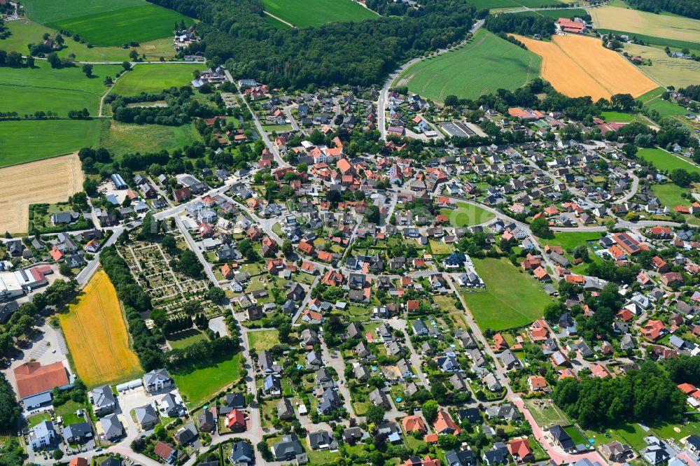 Luftaufnahme Venne - Stadtzentrum im Innenstadtbereich in Venne im Bundesland Niedersachsen, Deutschland