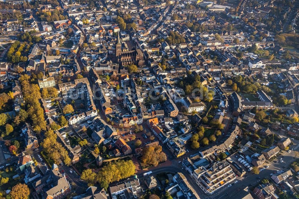 Luftbild Viersen - Stadtzentrum im Innenstadtbereich in Viersen im Bundesland Nordrhein-Westfalen, Deutschland