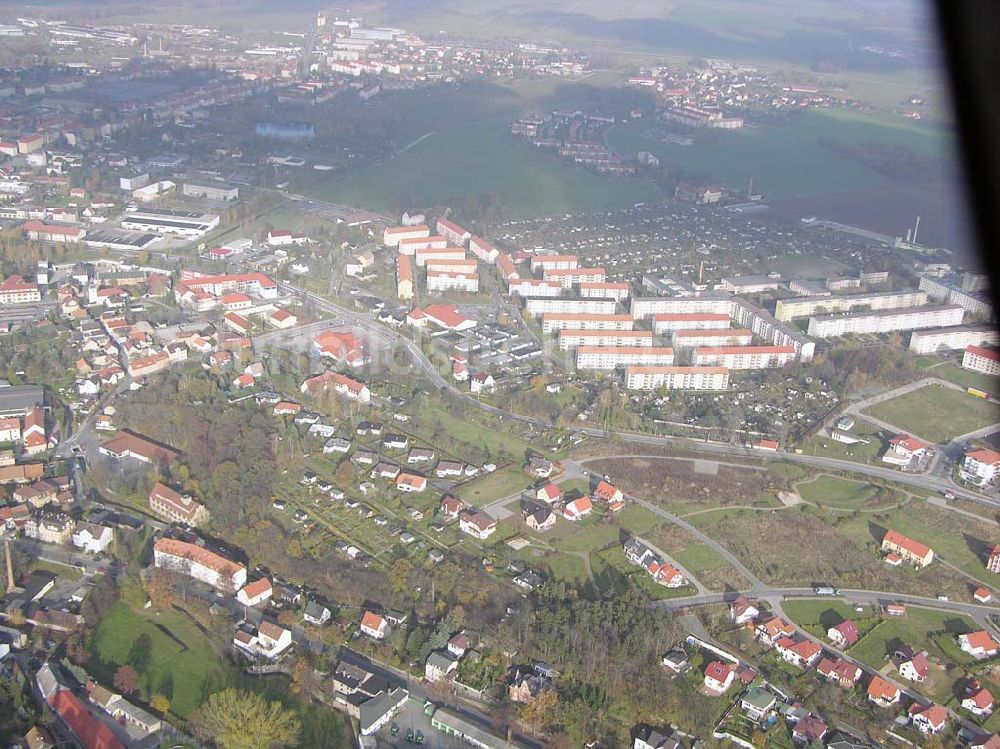 Luftbild Kamenz - Stadtzentrum Kamenz / Sachsen