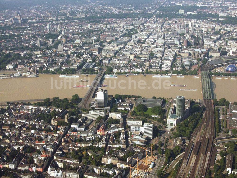 Köln aus der Vogelperspektive: Stadtzentrum - Köln (NRW)