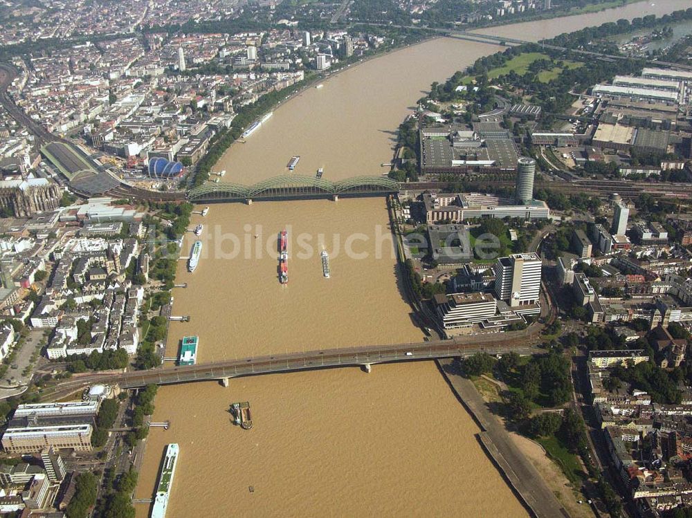 Köln aus der Vogelperspektive: Stadtzentrum - Köln (NRW)