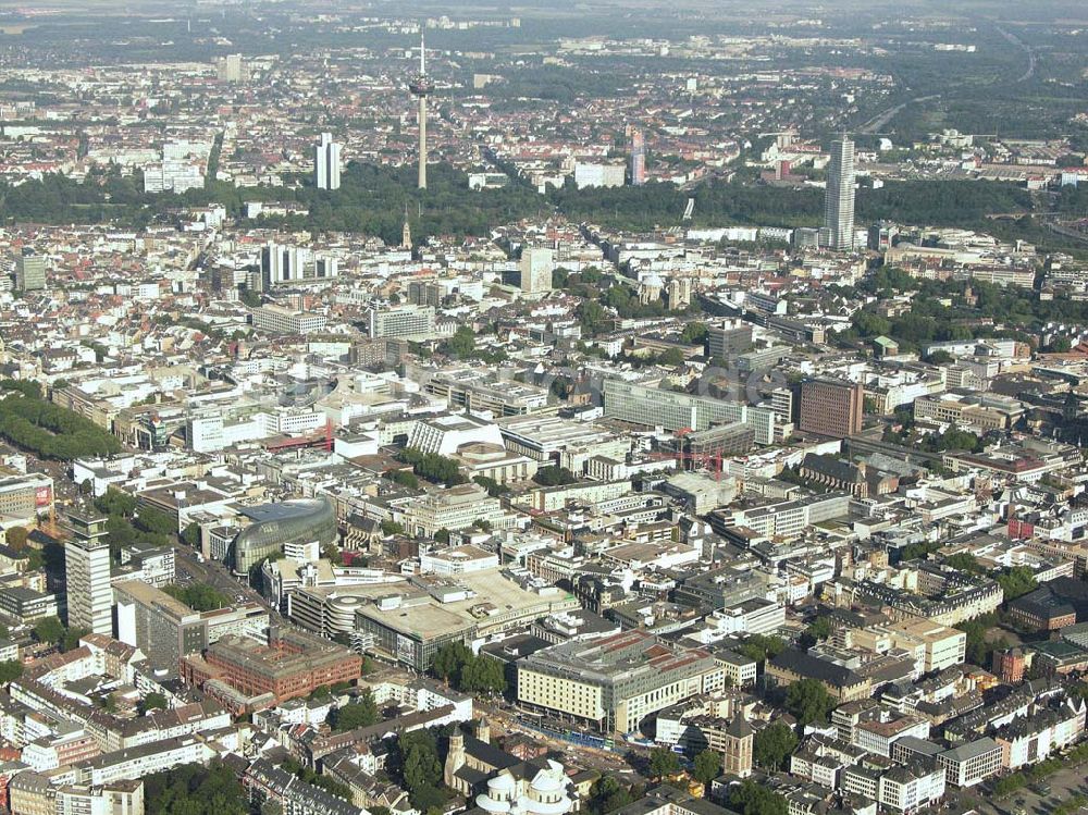 Köln von oben - Stadtzentrum - Köln (NRW)