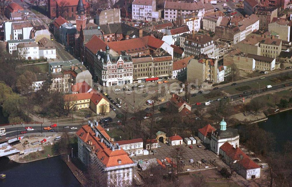 Berlin - Köpenick aus der Vogelperspektive: Stadtzentrum von Köpenick