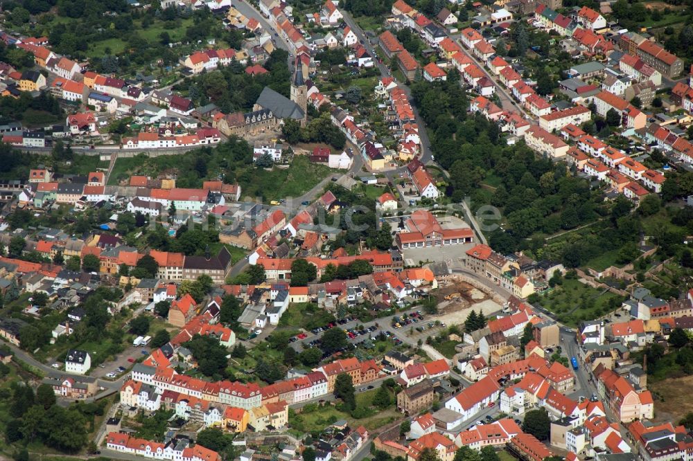 Luftbild Eisleben - Stadtzentrum der Lutherstadt Eisleben im Bundesland Sachsen-Anhalt