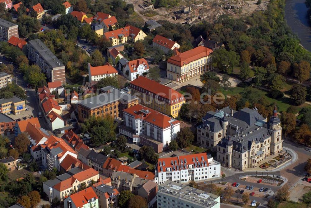 Luftbild Merseburg - Stadtzentrum Merseburg