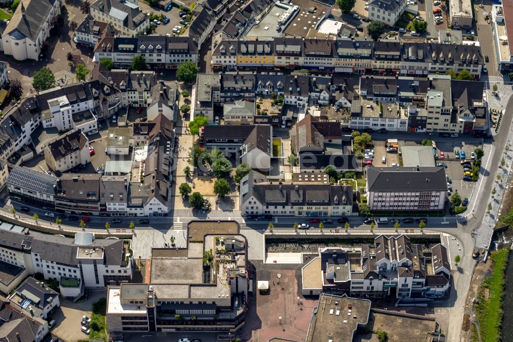 Meschede aus der Vogelperspektive: Stadtzentrum von Meschede im Bundesland Nordrhein-Westfalen