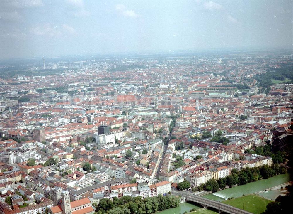 Luftaufnahme München - Stadtzentrum München