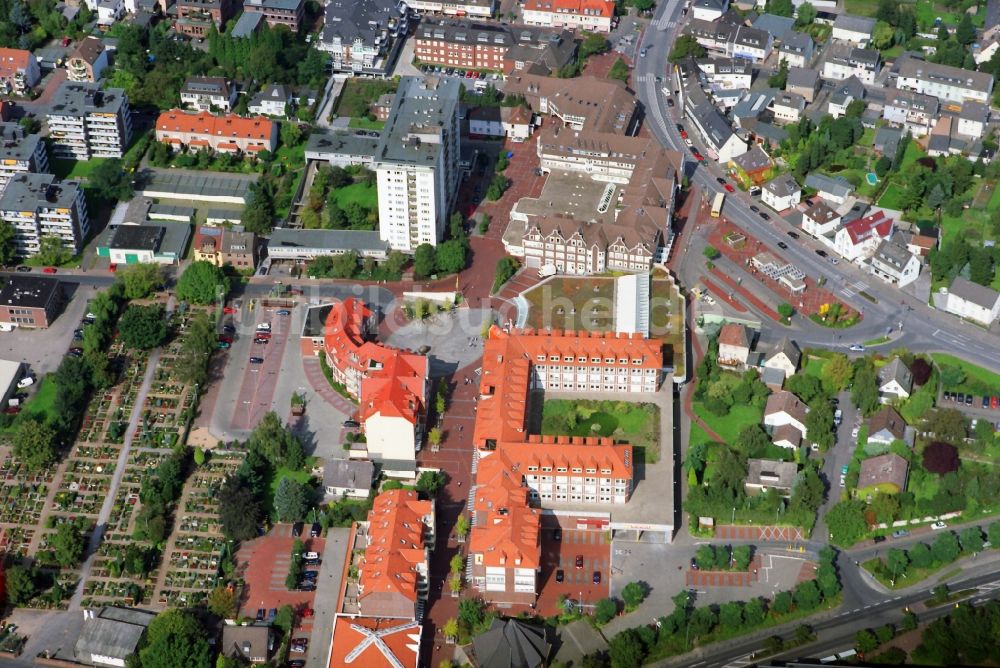 Monheim aus der Vogelperspektive: Stadtzentrum von Mohnheim in Nordrhein-Westfalen