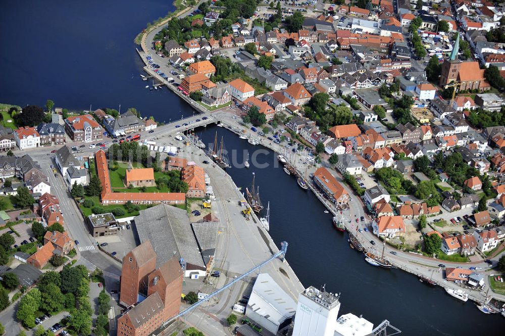 Luftbild Neustadt in Holstein - Stadtzentrum von Neustadt