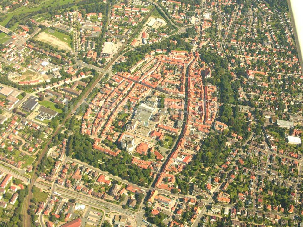 Northeim aus der Vogelperspektive: Stadtzentrum Northeim