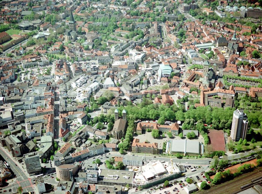 Luftbild Osnabrück - Stadtzentrum von Osnabrück