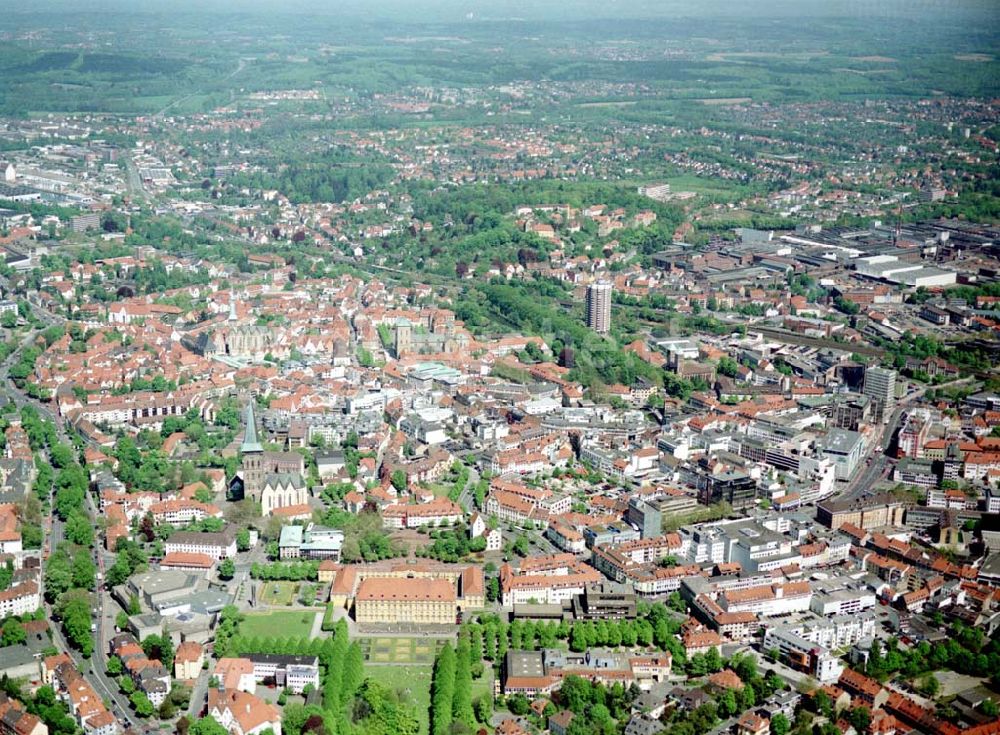 Luftbild Osnabrück - Stadtzentrum von Osnabrück