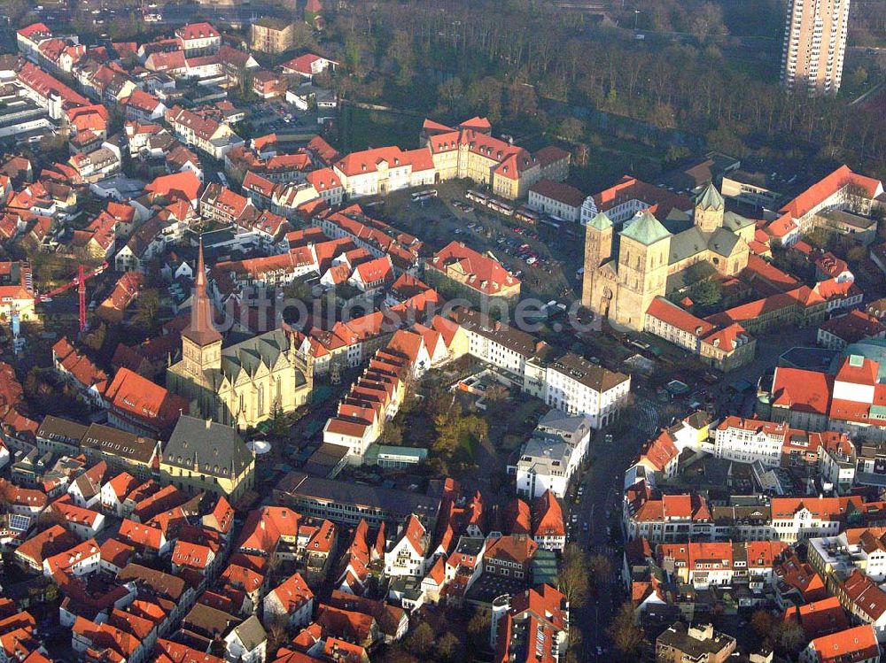 Luftbild Osnabrück - Stadtzentrum von Osnabrück