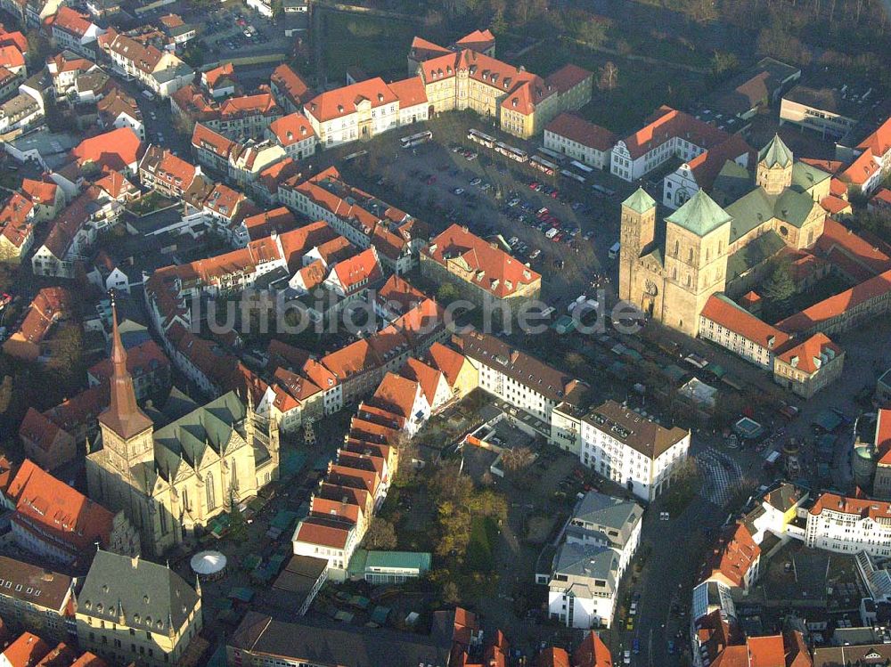 Luftaufnahme Osnabrück - Stadtzentrum von Osnabrück