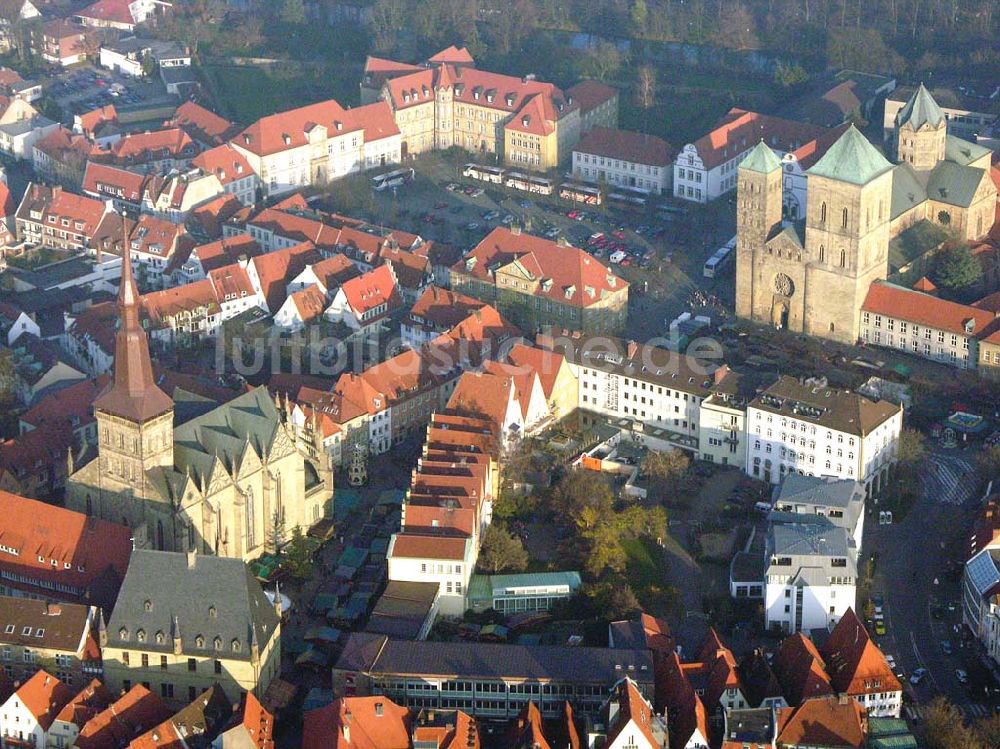 Osnabrück aus der Vogelperspektive: Stadtzentrum von Osnabrück