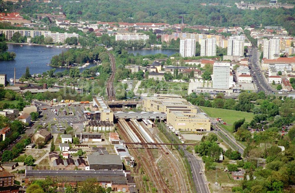 Luftaufnahme Potsdam / Brandenburg - Stadtzentrum Potsdam Datum: 05.05.03