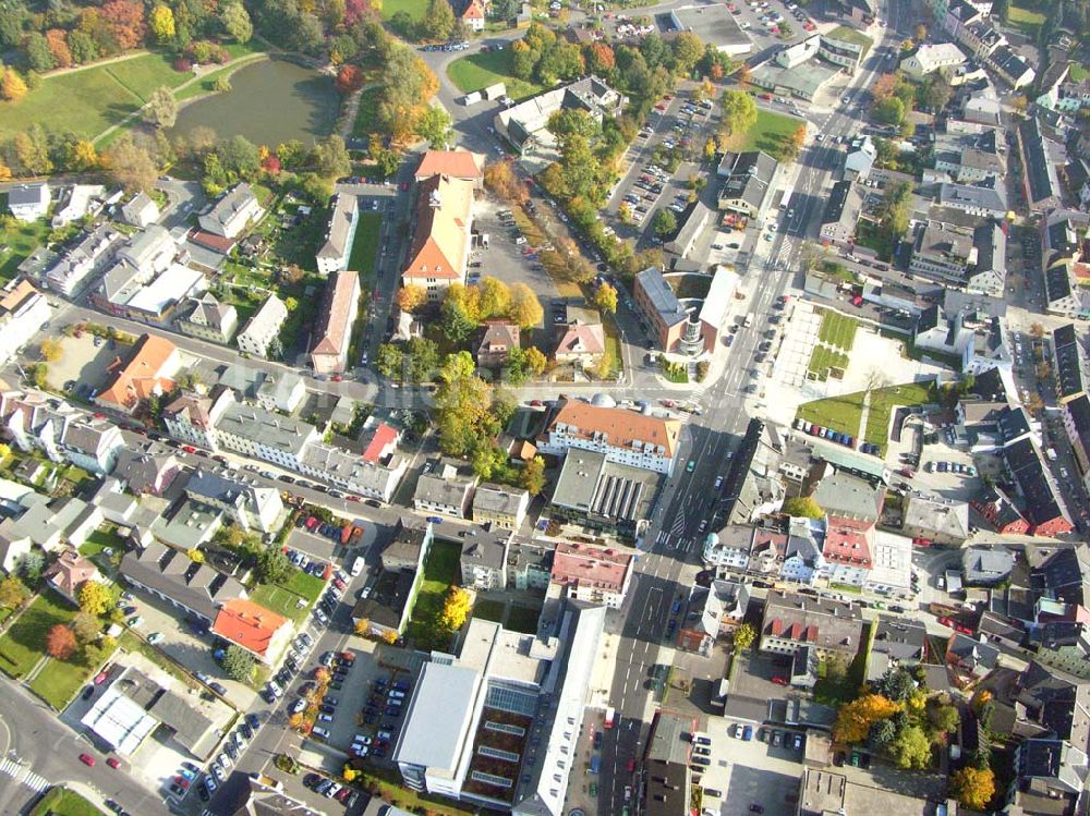 Luftbild Selb - Stadtzentrum Selb