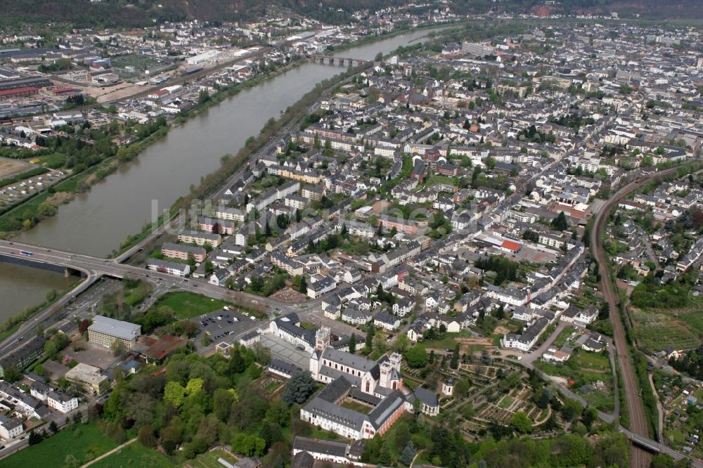 Luftaufnahme Trier trier-Süd - Stadtzentrum von Trier im Bundesland Rheinland-Pfalz