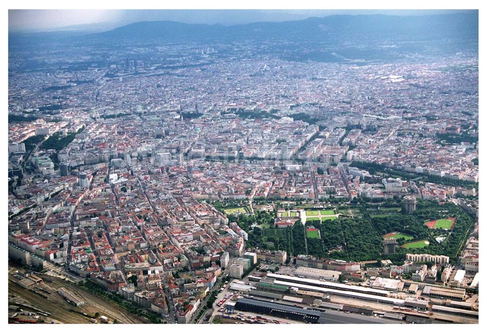 Luftaufnahme Wien (Österreich) - Stadtzentrum - Wien (Österreich)