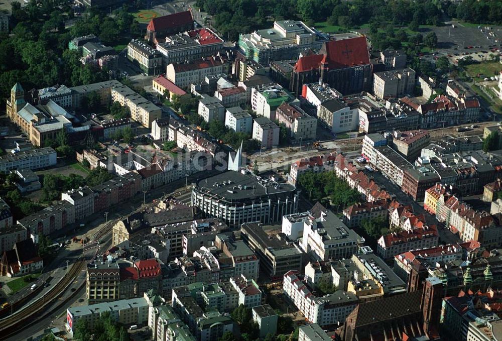 Luftbild Wroclaw (Polen) - Stadtzentrum - Wroclaw (Polen)