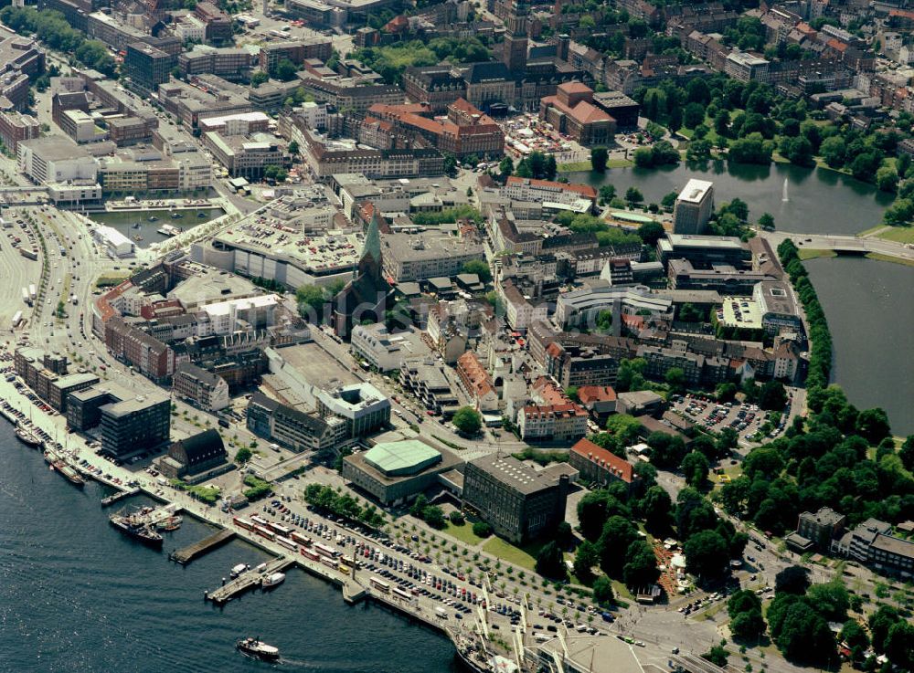 Luftaufnahme KIEL - Stadzentrum Kiel