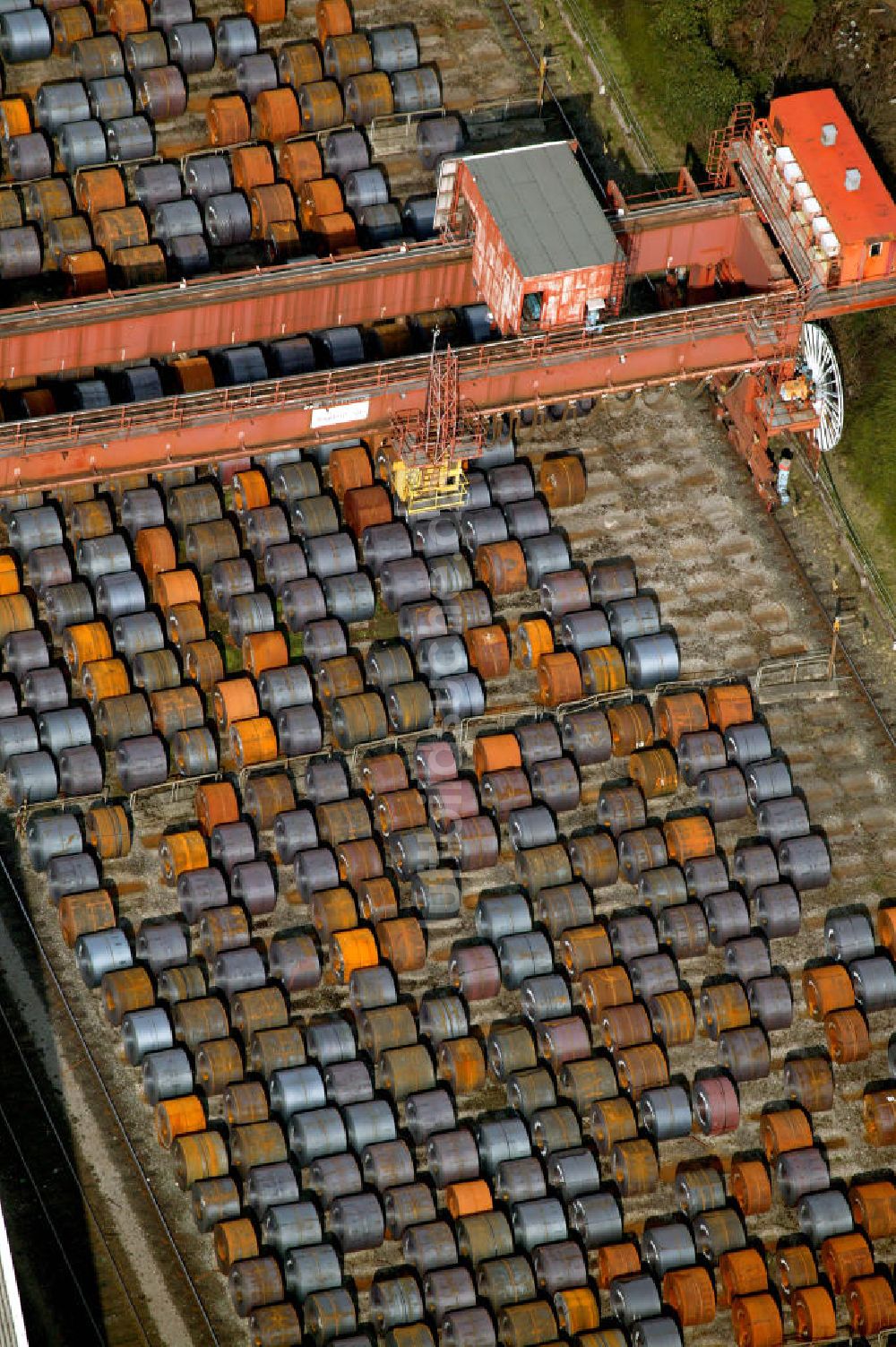 Bochum von oben - Stahlwerk Bochum