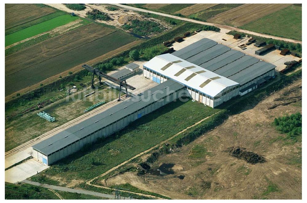 Luftbild Parndorf / Österreich - Stahlwerk Parndorf bei Wien