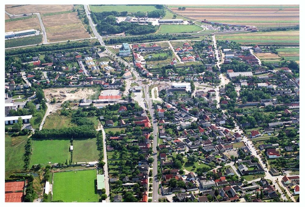 Luftbild Parndorf / Österreich - Stahlwerk Parndorf bei Wien