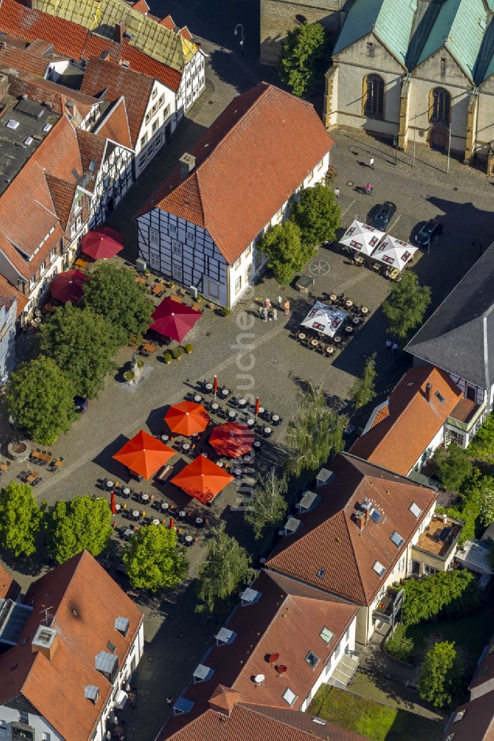 Luftbild Rheda-Wiedenbrück - Standesamt von Rheda-Wiedenbrück im Bundesland Nordrhein-Westfalen