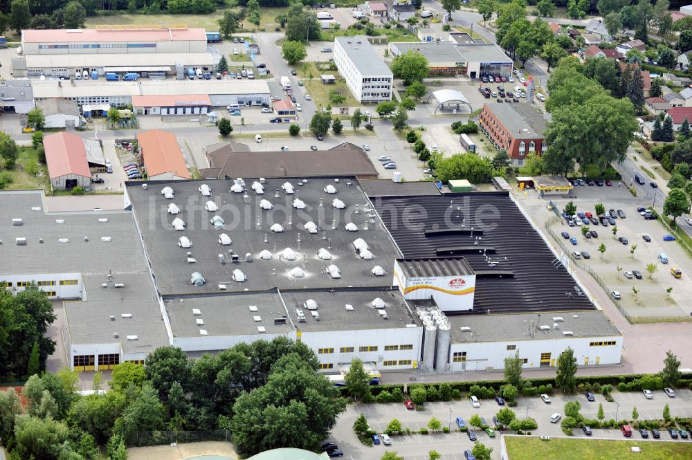 Luftaufnahme Bernau - Standort der Lieken-AG Bernau