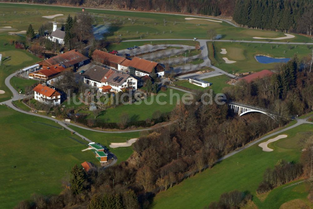 Luftaufnahme Starnberg - Starnberg Blick auf den Golfclub