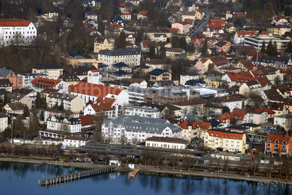 Starnberg aus der Vogelperspektive: Starnberg Stadtansicht