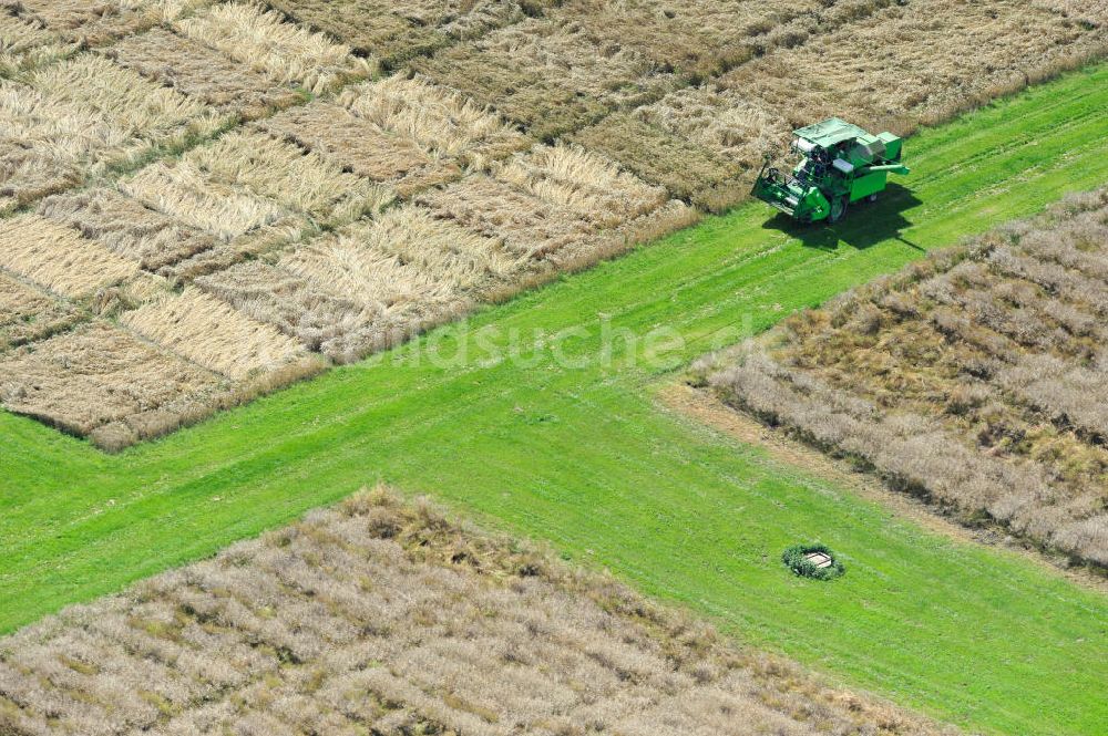 Luftaufnahme Walkendorf - Stationäres Versuchsfeld auf dem landwirtschaftlichen Gut Walkendorf