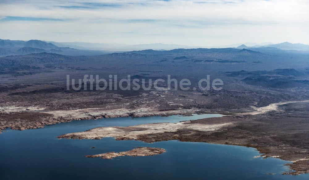 Luftbild Echo Bay - Staubecken und Stausee in Echo Bay in Nevada, USA