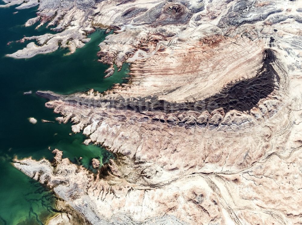 Luftbild Echo Bay - Staubecken und Stausee in Echo Bay in Nevada, USA