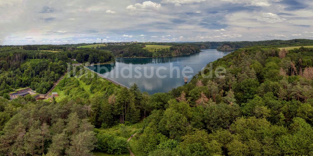 Schneffelrath von oben - Staubecken und Stausee in Schneffelrath im Bundesland Nordrhein-Westfalen, Deutschland