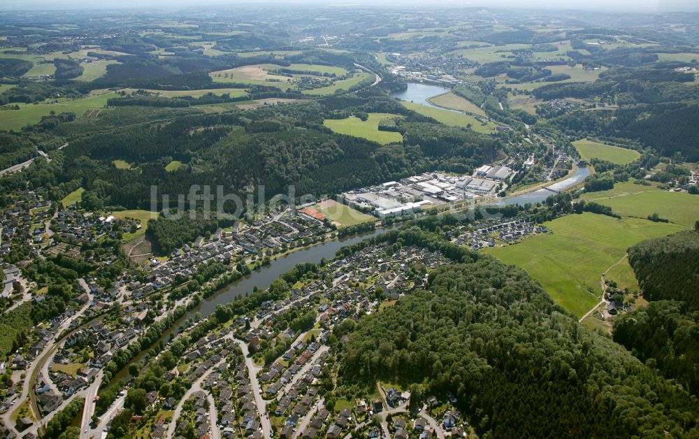 Luftbild Engelskirchen OT Ehreshoven - Stausee Ehreshoven in Engelskirchen im Bundesland Nordrhein-Westfalen